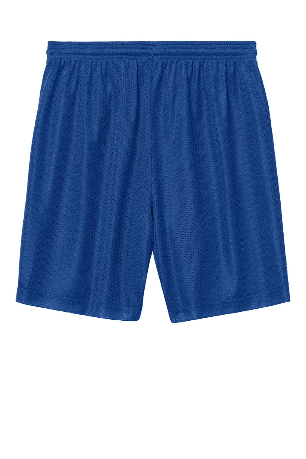 Sport-Tek ST5100 Mens Moisture Wicking Mesh Athletic Shorts True Royal Blue Flat Back