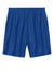 Sport-Tek ST5100 Mens Moisture Wicking Mesh Athletic Shorts True Royal Blue Flat Back