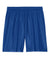 Sport-Tek ST5100 Mens Moisture Wicking Mesh Athletic Shorts True Royal Blue Flat Front
