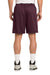 Sport-Tek ST510 Mens Moisture Wicking Classic Mesh Shorts Maroon Model Back
