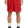 Sport-Tek Mens Moisture Wicking Classic Mesh Shorts - True Red - Closeout
