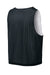 Sport-Tek ST512 Mens Reversible Lacrosse Pinnie Tank Top Black/White Forn Back
