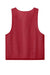 Sport-Tek ST512 Mens Reversible Lacrosse Pinnie Tank Top Deep Red/White Flat Back