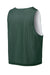 Sport-Tek ST512 Mens Reversible Lacrosse Pinnie Tank Top Forest Green/White Forn Back