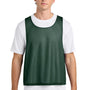 Sport-Tek Mens Reversible Lacrosse Pinnie Tank Top - Forest Green/White - NEW