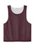 Sport-Tek ST512 Mens Reversible Lacrosse Pinnie Tank Top Maroon/White Flat Front