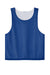 Sport-Tek ST512 Mens Reversible Lacrosse Pinnie Tank Top True Royal Blue/White Flat Front