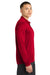 Sport-Tek ST520LS Mens Moisture Wicking Long Sleeve Polo Shirt True Red Model Side