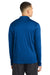 Sport-Tek ST520LS Mens Moisture Wicking Long Sleeve Polo Shirt True Royal Blue Model Back