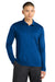 Sport-Tek ST520LS Mens Moisture Wicking Long Sleeve Polo Shirt True Royal Blue Model Front