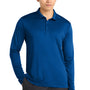 Sport-Tek Mens Moisture Wicking Long Sleeve Polo Shirt - True Royal Blue