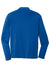 Sport-Tek ST520LS Mens Moisture Wicking Long Sleeve Polo Shirt True Royal Blue Flat Back