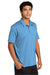 Sport-Tek ST530 Mens Strive Moisture Wicking Short Sleeve Polo Shirt Carolina Blue Model 3q
