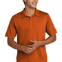 Sport-Tek Mens Strive Moisture Wicking Short Sleeve Polo Shirt - Texas Orange - Closeout