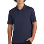 Sport-Tek Mens Sideline Moisture Wicking Short Sleeve Polo Shirt - True Navy Blue