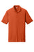 Sport-Tek ST550 Mens Competitor Moisture Wicking Short Sleeve Polo Shirt Deep Orange Flat Front