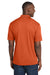Sport-Tek ST550 Mens Competitor Moisture Wicking Short Sleeve Polo Shirt Deep Orange Model Back