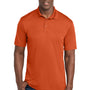 Sport-Tek Mens Competitor Moisture Wicking Short Sleeve Polo Shirt - Deep Orange
