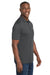 Sport-Tek ST550 Mens Competitor Moisture Wicking Short Sleeve Polo Shirt Iron Grey Model Side