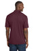Sport-Tek ST550 Mens Competitor Moisture Wicking Short Sleeve Polo Shirt Maroon Model Back