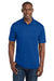 Sport-Tek ST550 Mens Competitor Moisture Wicking Short Sleeve Polo Shirt True Royal Blue Model Front