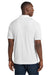 Sport-Tek ST550 Mens Competitor Moisture Wicking Short Sleeve Polo Shirt White Model Back