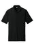 Sport-Tek ST550 Mens Competitor Moisture Wicking Short Sleeve Polo Shirt Black Flat Front