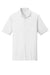 Sport-Tek ST550 Mens Competitor Moisture Wicking Short Sleeve Polo Shirt White Flat Front