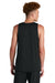 Sport-Tek ST551 Mens Moisture Wicking Competitor Rev Tank Top Black/White Model Back