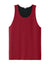 Sport-Tek ST551 Mens Moisture Wicking Competitor Rev Tank Top Deep Red/Black Flat Front