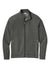 Sport-Tek ST560 Mens Flex Fleece Moisture Wicking Full Zip Sweatshirt w/ Pockets Heather Dark Grey Flat Front