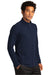 Sport-Tek ST560 Mens Flex Fleece Moisture Wicking Full Zip Sweatshirt w/ Pockets True Navy Blue Model 3q