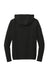 Sport-Tek ST562 Mens Flex Fleece Moisture Wicking Hooded Sweatshirt Hoodie w/ Pockets Black Flat Back