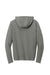 Sport-Tek ST562 Mens Flex Fleece Moisture Wicking Hooded Sweatshirt Hoodie w/ Pockets Heather Light Grey Flat Back