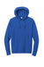 Sport-Tek ST562 Mens Flex Fleece Moisture Wicking Hooded Sweatshirt Hoodie w/ Pockets True Royal Blue Flat Front