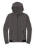 Sport-Tek ST570 Mens Strive PosiCharge Full Zip Hooded Sweatshirt Hoodie w/ Pockets Graphite Grey Flat Front