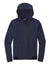 Sport-Tek ST570 Mens Strive PosiCharge Full Zip Hooded Sweatshirt Hoodie w/ Pockets True Navy Blue Flat Front