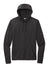 Sport-Tek ST571 Mens Strive PosiCharge Hooded Sweatshirt Hoodie w/ Pouch Pocket Black Flat Front
