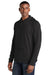 Sport-Tek ST571 Mens Strive PosiCharge Hooded Sweatshirt Hoodie w/ Pouch Pocket Black Model 3q