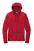 Sport-Tek ST571 Mens Strive PosiCharge Hooded Sweatshirt Hoodie w/ Pouch Pocket Deep Red Flat Front