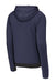Sport-Tek ST571 Mens Strive PosiCharge Hooded Sweatshirt Hoodie w/ Pouch Pocket True Navy Blue Flat Back