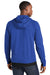 Sport-Tek ST571 Mens Strive PosiCharge Hooded Sweatshirt Hoodie w/ Pouch Pocket True Royal Blue Model Back