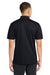 Sport-Tek ST650/TST650 Mens Sport-Wick Moisture Wicking Short Sleeve Polo Shirt Black Model Back