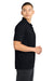 Sport-Tek ST650/TST650 Mens Sport-Wick Moisture Wicking Short Sleeve Polo Shirt Black Model Side