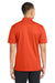 Sport-Tek ST650/TST650 Mens Sport-Wick Moisture Wicking Short Sleeve Polo Shirt Deep Orange Model Back