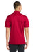 Sport-Tek ST650/TST650 Mens Sport-Wick Moisture Wicking Short Sleeve Polo Shirt Deep Red Model Back