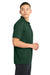 Sport-Tek ST650/TST650 Mens Sport-Wick Moisture Wicking Short Sleeve Polo Shirt Forest Green Model Side