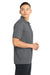 Sport-Tek ST650/TST650 Mens Sport-Wick Moisture Wicking Short Sleeve Polo Shirt Concrete Grey Model Side
