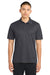 Sport-Tek ST650/TST650 Mens Sport-Wick Moisture Wicking Short Sleeve Polo Shirt Iron Grey Model Front