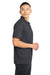 Sport-Tek ST650/TST650 Mens Sport-Wick Moisture Wicking Short Sleeve Polo Shirt Iron Grey Model Side